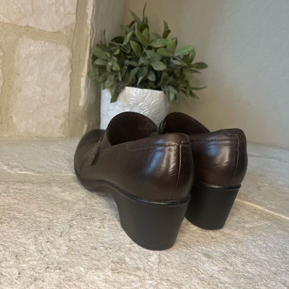 Clarks Genette Frolic brown boot sz 7.5 M - Picture 4 of 9